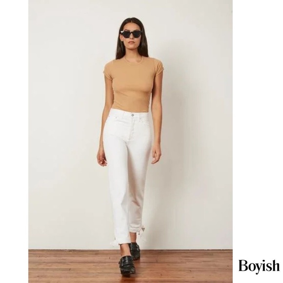 Boyish by Her The Avery The Very Straight Leg Jean in Vertigo - Picture 3 of 16